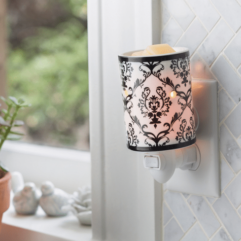 DAMASK PORCELAIN  - PLUGGABLE MELT WARMER