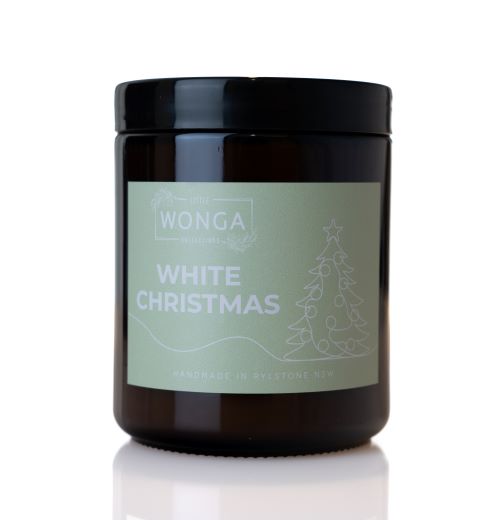 WHITE CHRISTMAS - AMBER JAR